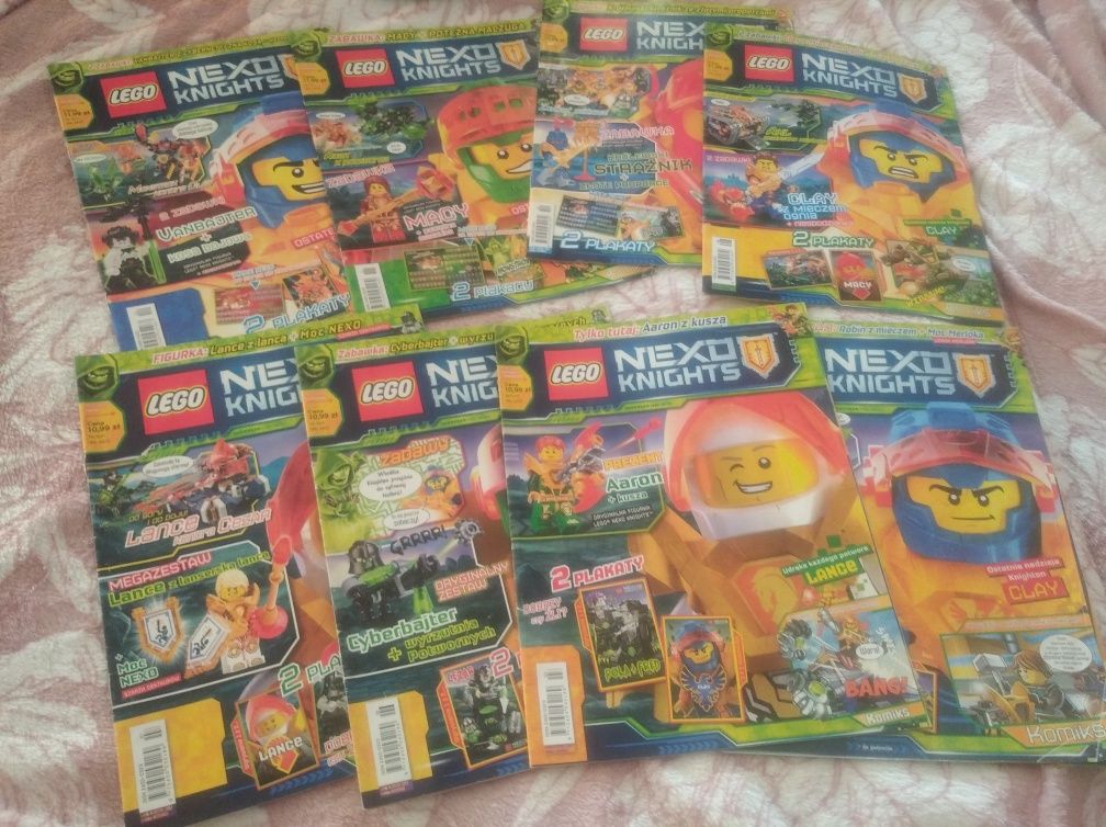 Magazyny LEGO Nexo Knight z 2018 r.