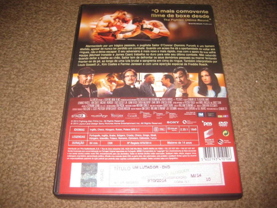 DVD "Um Lutador" com Dominic Purcell