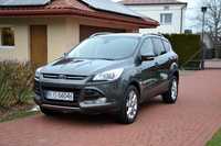 Ford Kuga 2.0 TDCI 150 kM Titanium 4X4 Automat Navi Serwisowany Bezwypadkowy