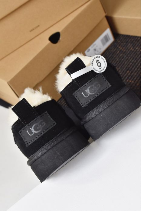 НОВИНКА 2025‼️ 4 кольори Зимові Ugg Classic Micro Boot Black чорні