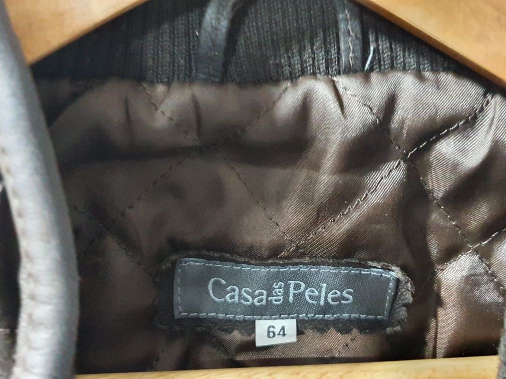Casaco de cabedal casa das peles