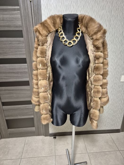 Норкова шуба. Полушубок з норки. Автоледі. Норка