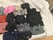 Kit/Pacote Roupas Ginasio/Treino!!!24 artigos!