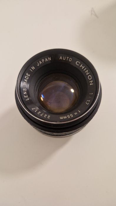 Об'єктив Auto Chinon 55mm f 1.7