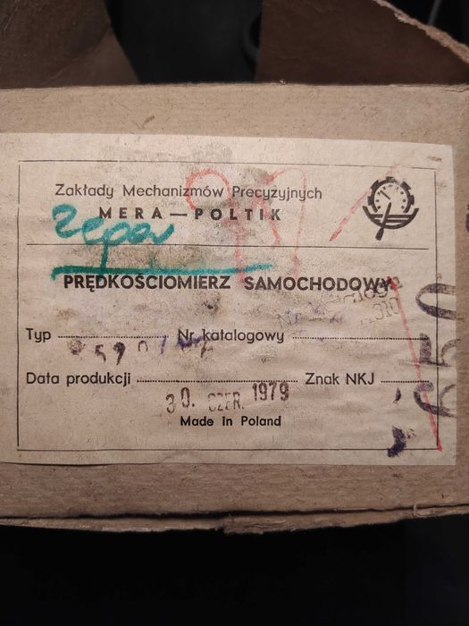 Zegar Syrena Żuk fabrycznie nowy oryginalnie zapakowany