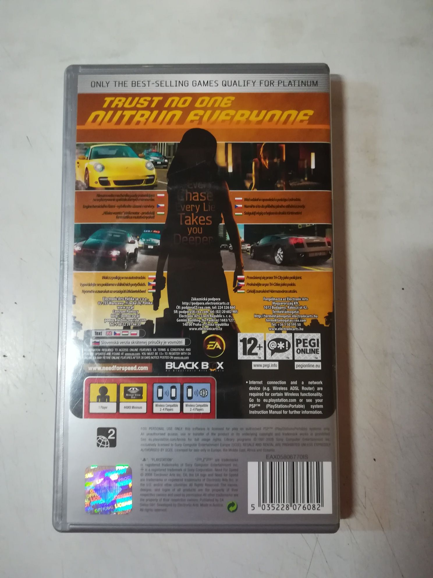 Gra PSP - need for speed undercover