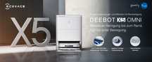 ECOVACS Deebot X5 Robot sprzątający ODKURZACZ mopujący IDEALNY STAN