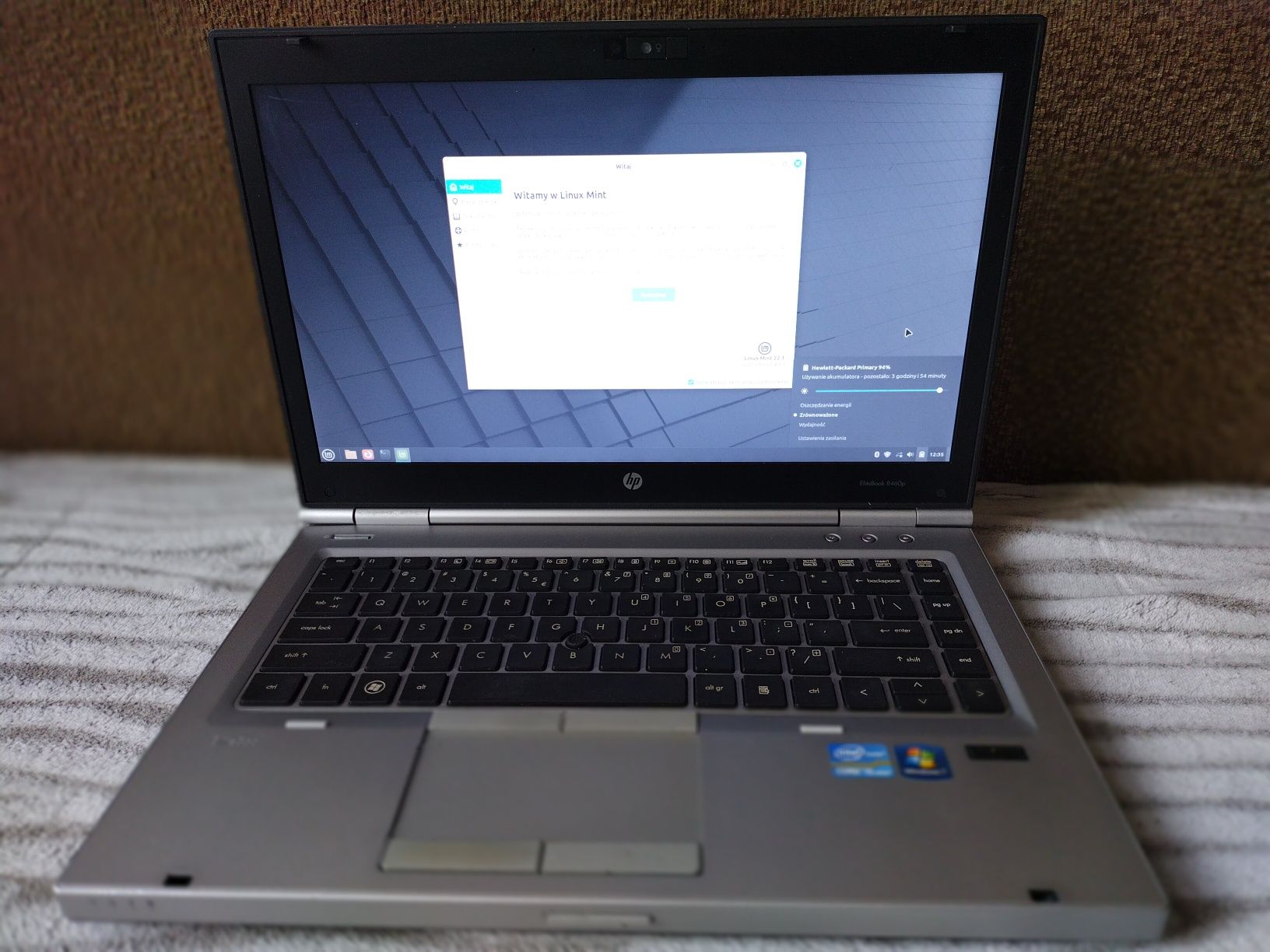 Laptop HP Elitebook 8460p matryca 1600x900 i5 8GB RAM 120GB SSD