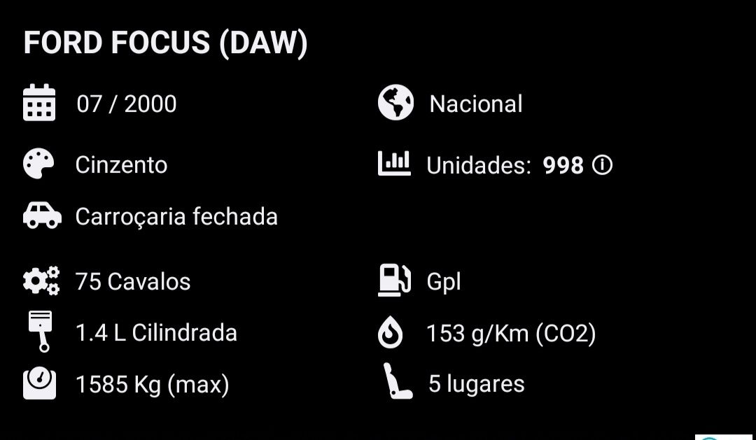 Ford focus 1.4 GPL