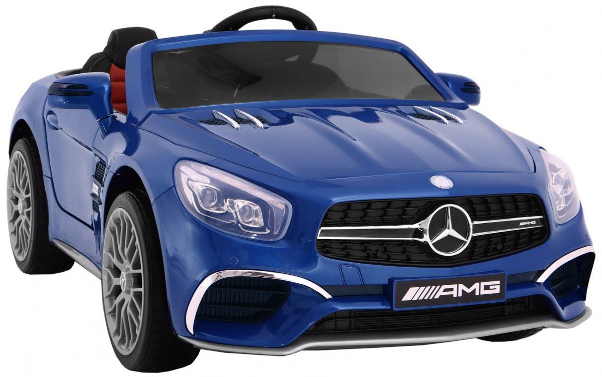 Samochód AUTO  na akumulator Mercedes AMG SL65 Lakierowany Niebieski