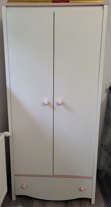 Szafa i komoda dziecięca MIA MI dla dziewczynki