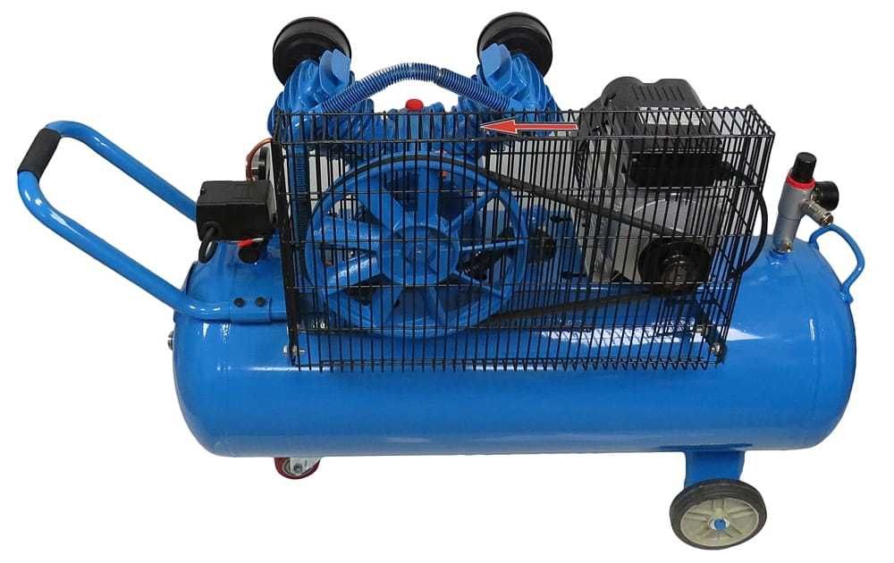 BASS POLSKA Kompresor Olejowy 100l Sprężarka 2,2kw 390l/min BP4404