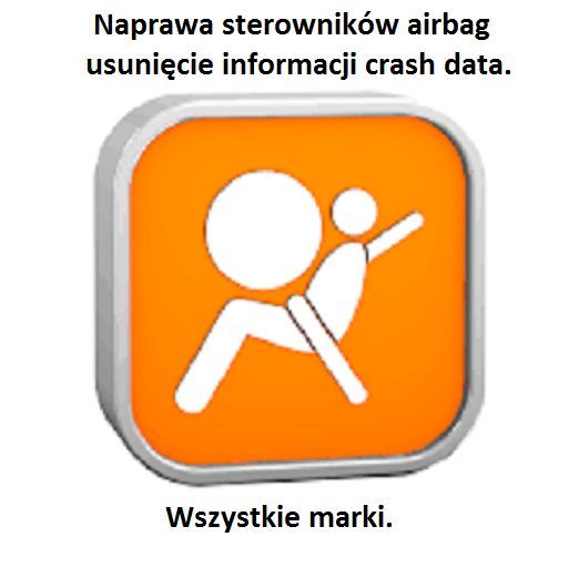 Naprawa sterowników airbag, kody do radia.