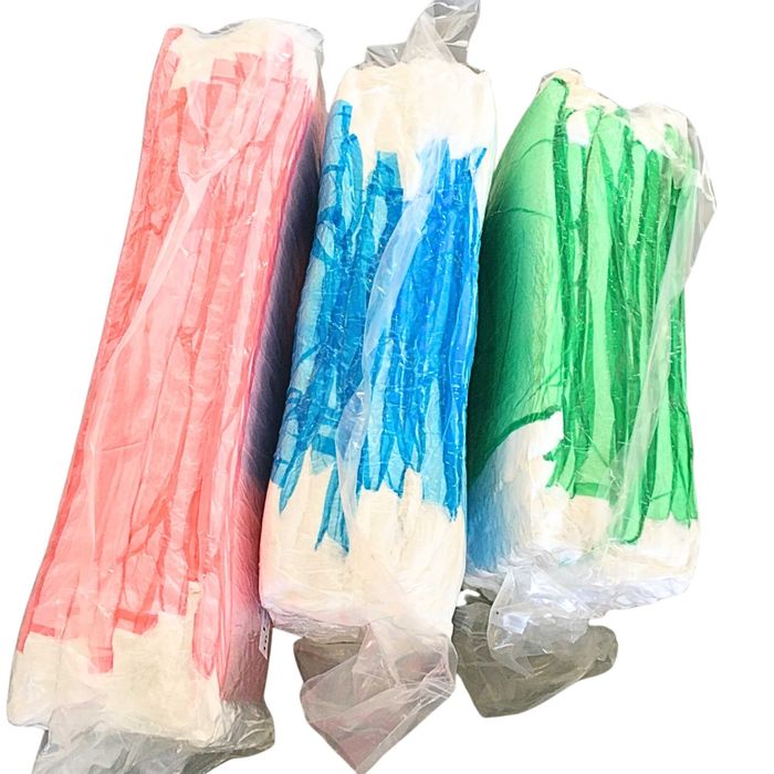 Mocna Siatka do pakowania choinek Fi 55cm x 300m Rękaw LZ45 Biała