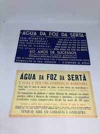 Publicidade original Água da Foz da Sertã