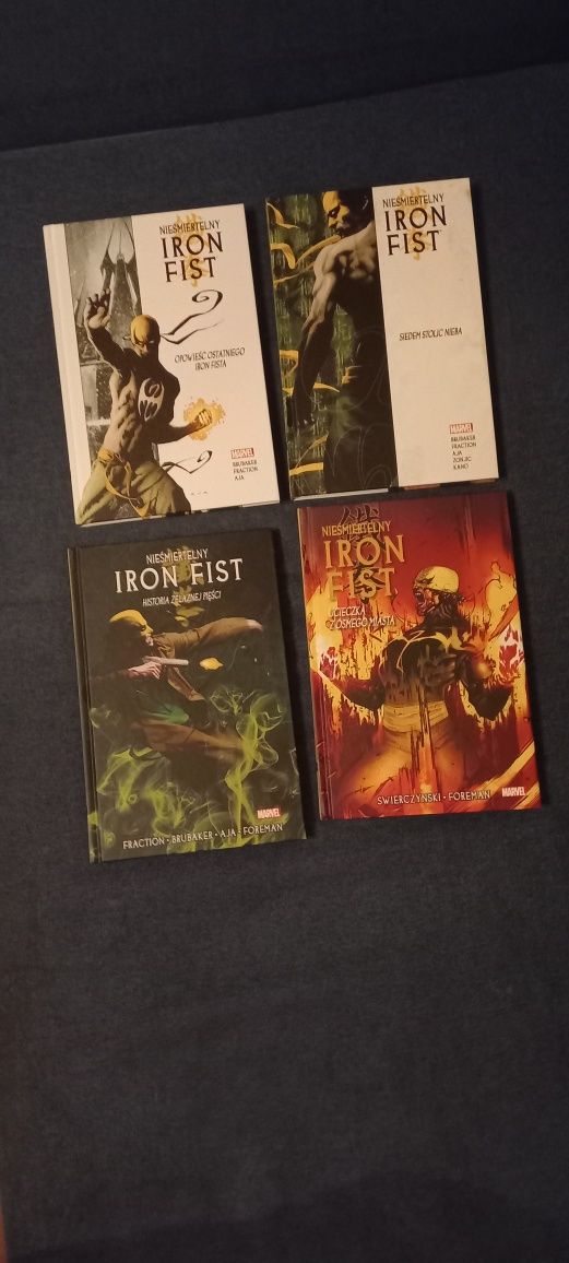 Iron Fist tomy 1-4