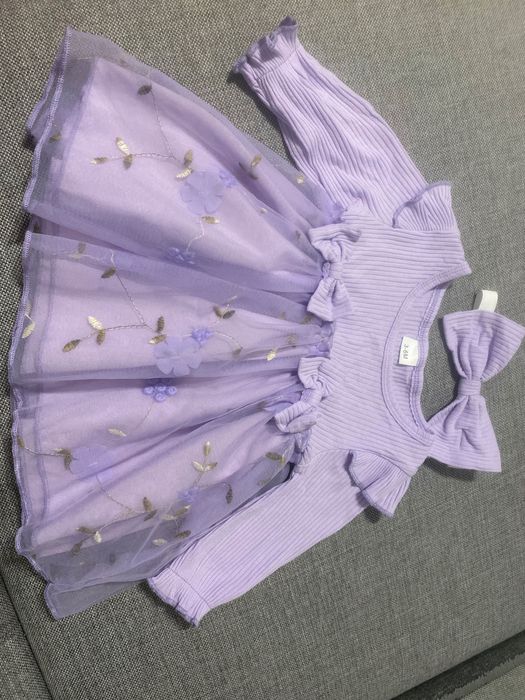 Sukienka dla dziewczynki 3-6 m