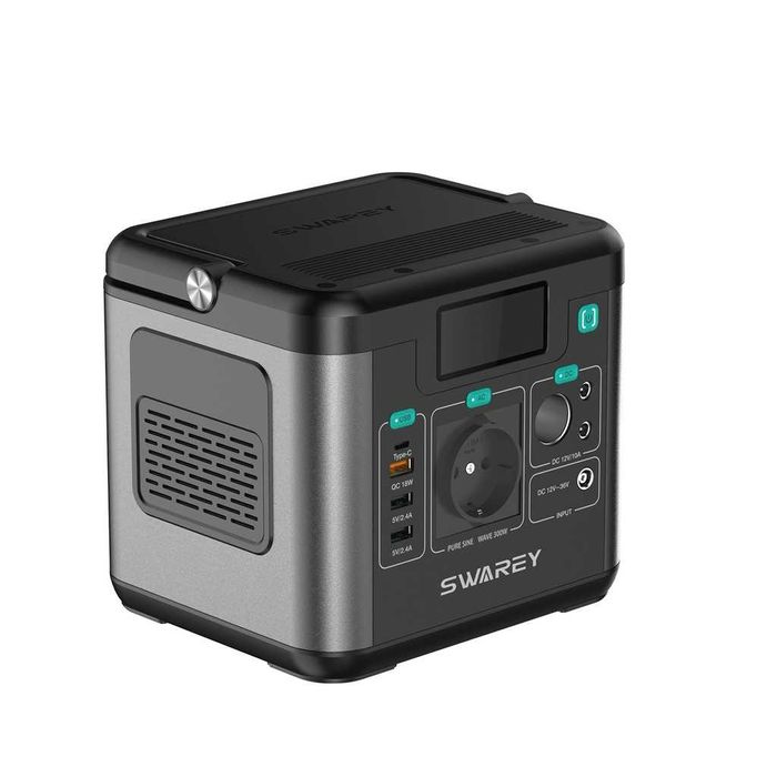 Зарядна електростанція Swarey 222Wh, 600W. Зарядная станция. ДЖБ ИБП