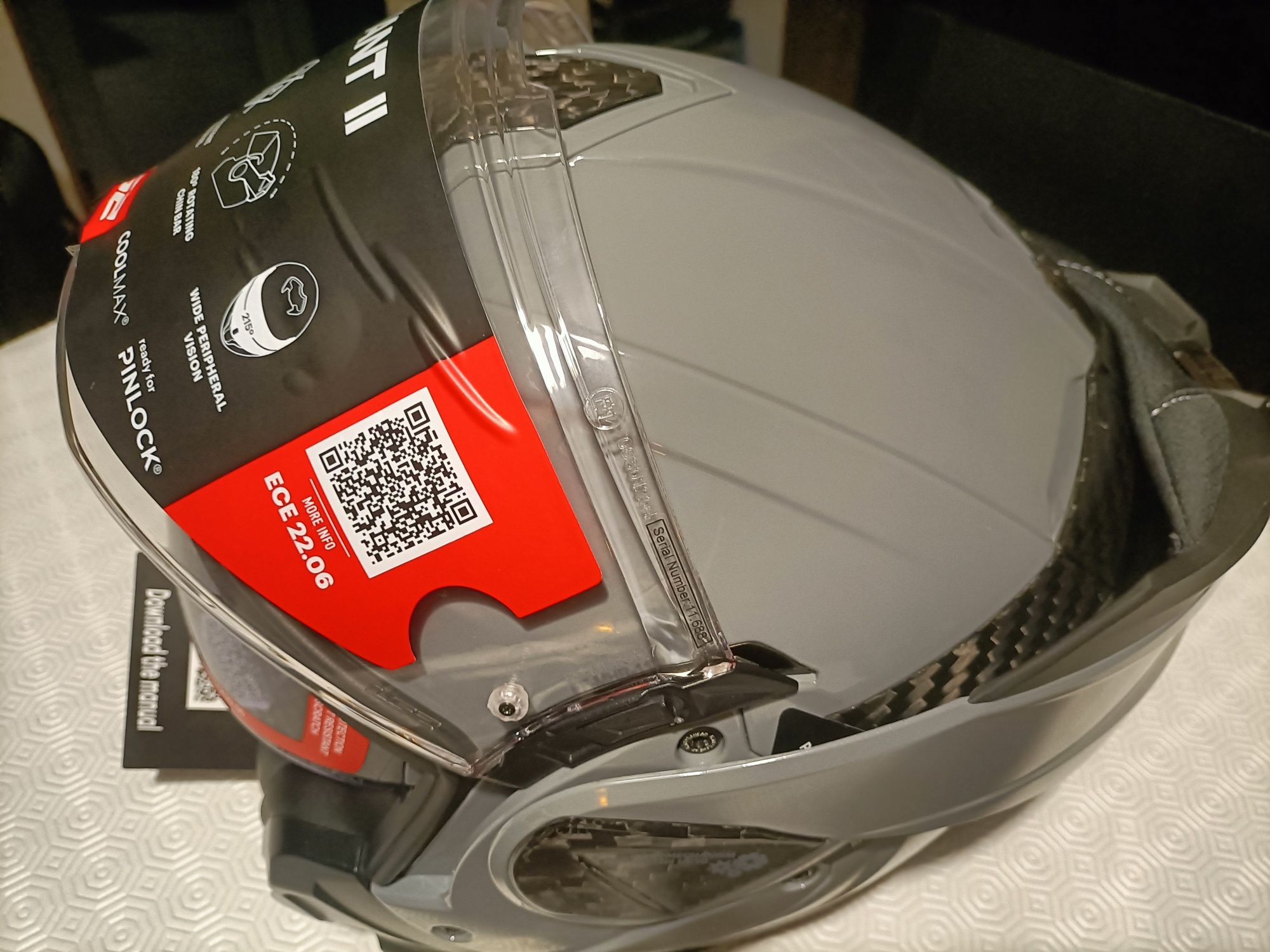 Capacete modular LS2 ADVANT2 novo
