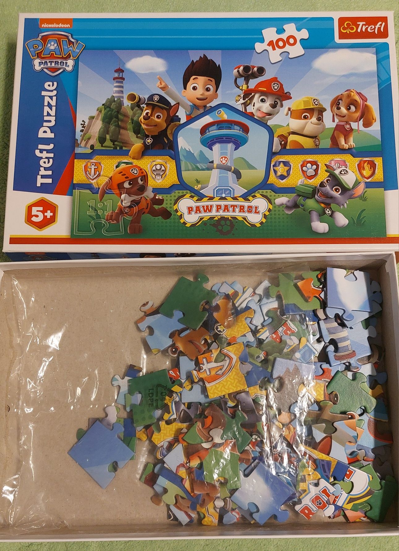 Puzzle Psi Patrol Paw Patrol 100