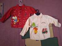 Две детских  рубашки 86-92р