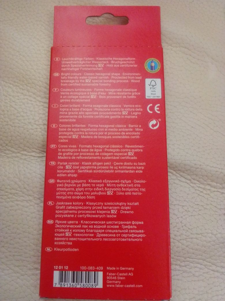 Lápis de Cor da Faber Castell Originais Novos