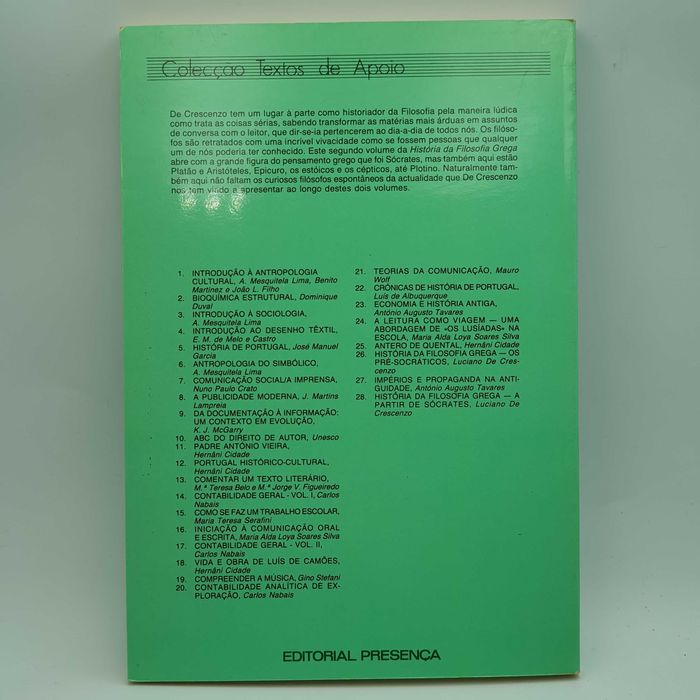Livro - Luciano de Crescenzo - História da Folisofia Grega - PAR5-SITE