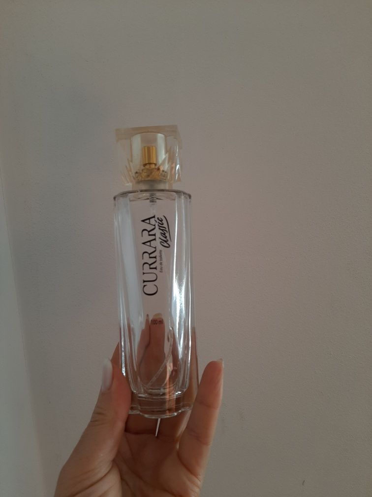 Currara Classic Comindex butelka bez zawartości PRL perfumy