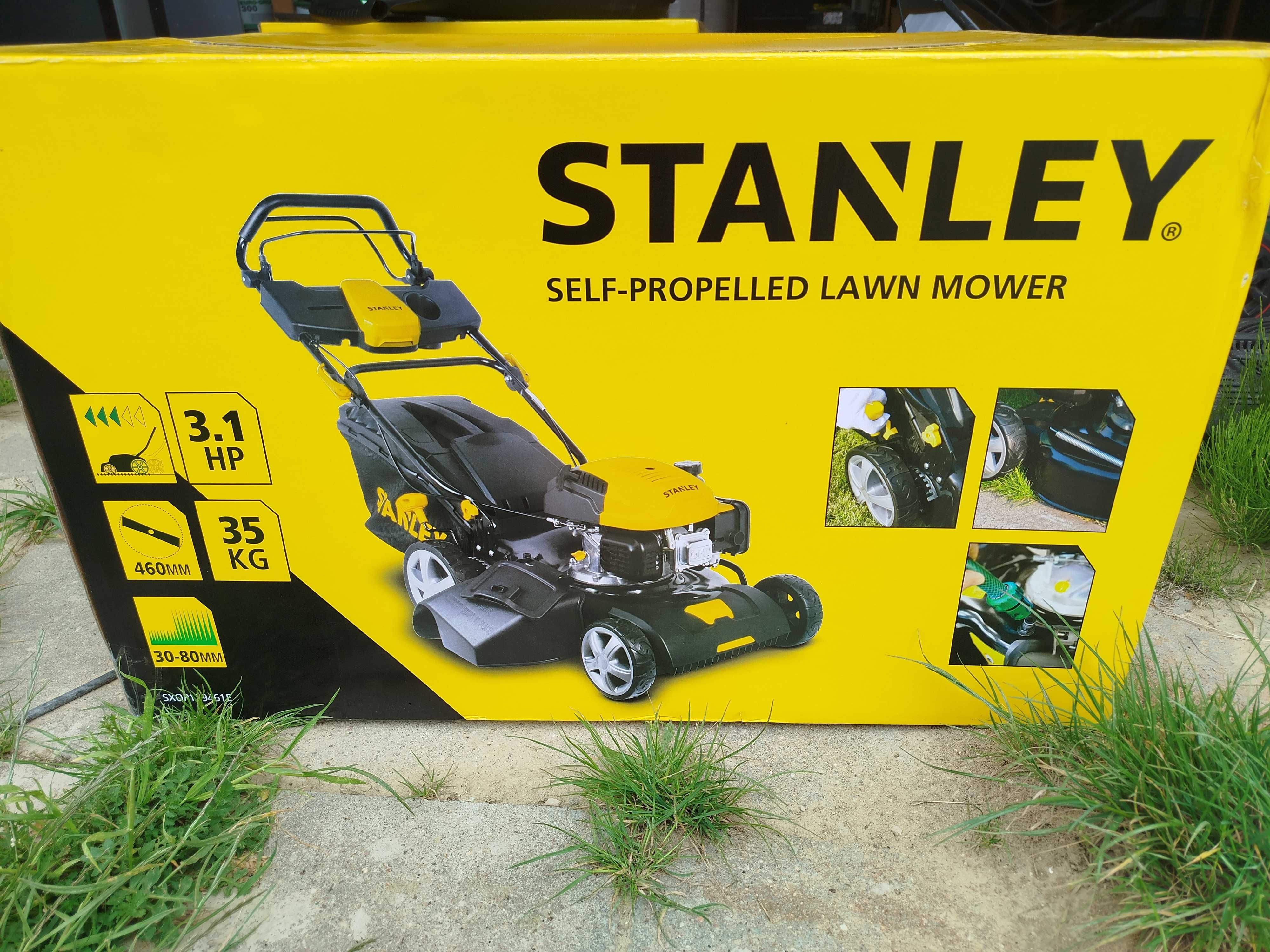 Kosiarka spalinowa z napędem 2,3 kW 46 cm Stanley SLM-139-460-SP