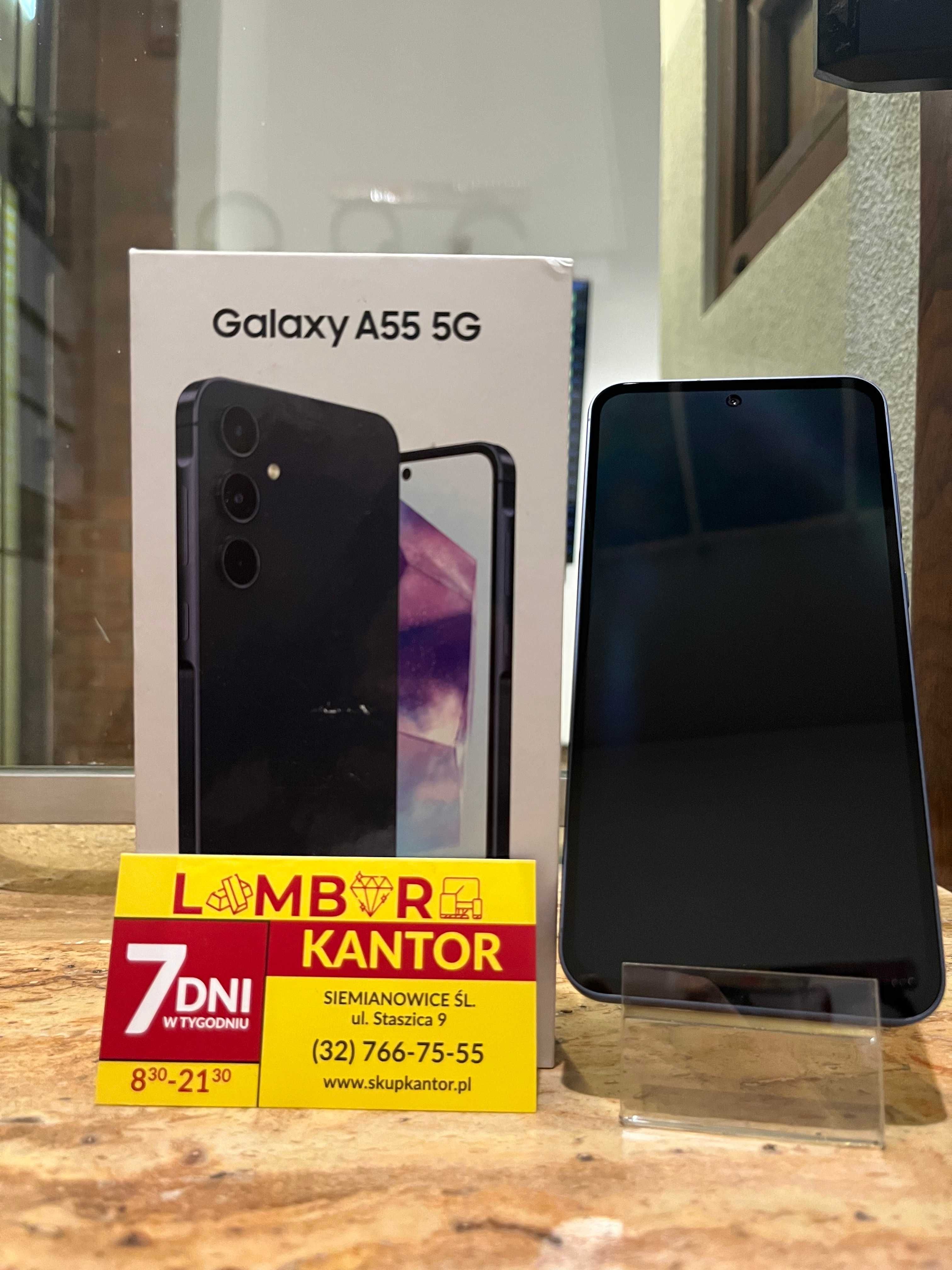 [683/25] Samsung Galaxy A55 5G 8GB/256GB NOWY!