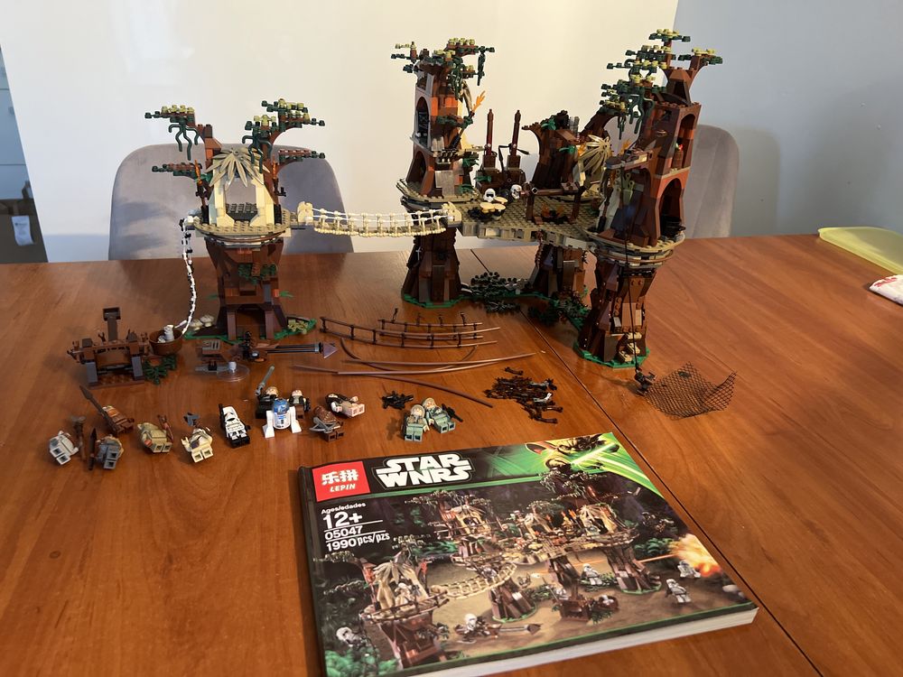 Klocki kompatybilne z lego wioska ewoków. Bitwa o Endor