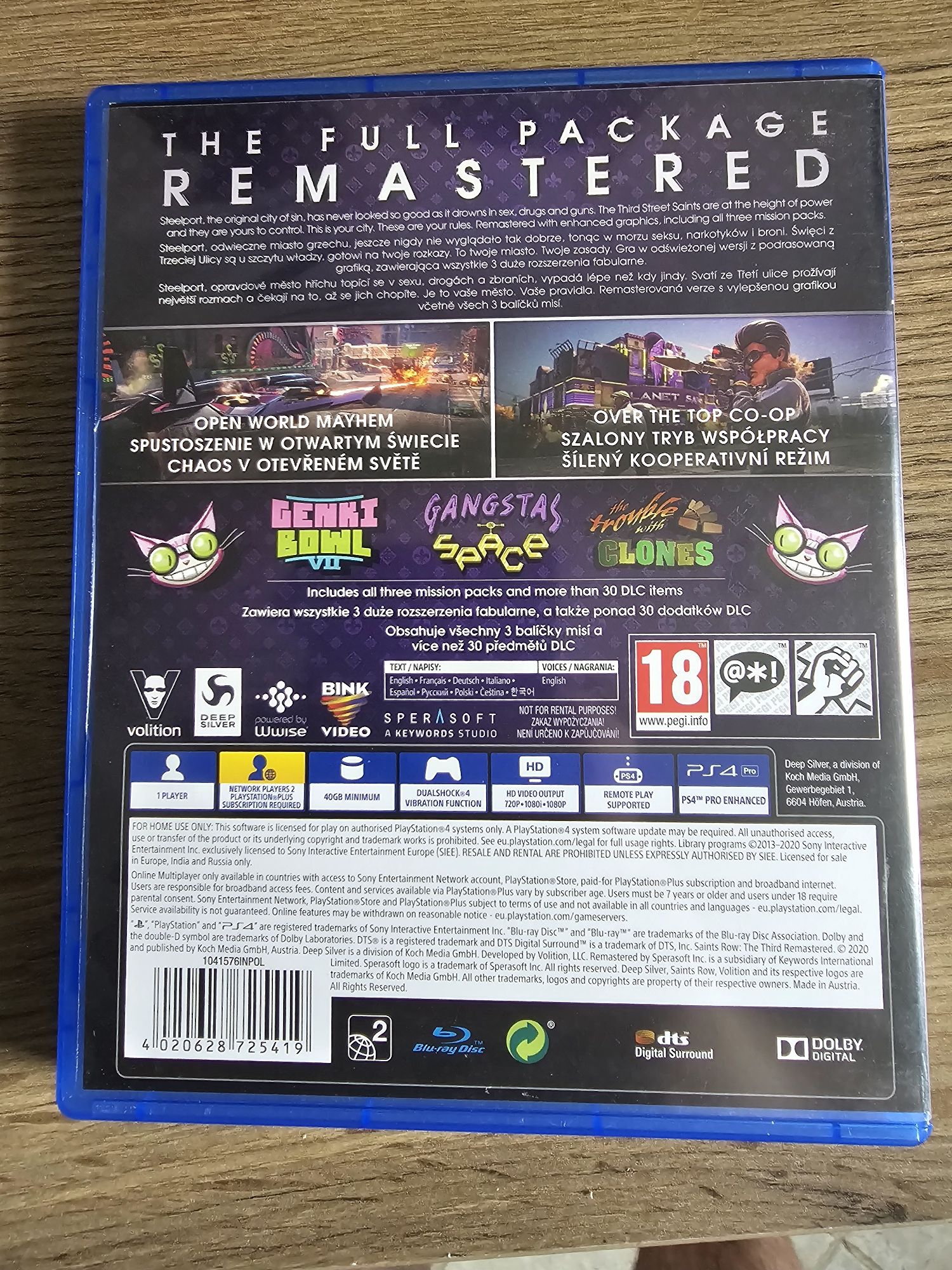 Saints Row The Third Remastered PS4/PS5/PL