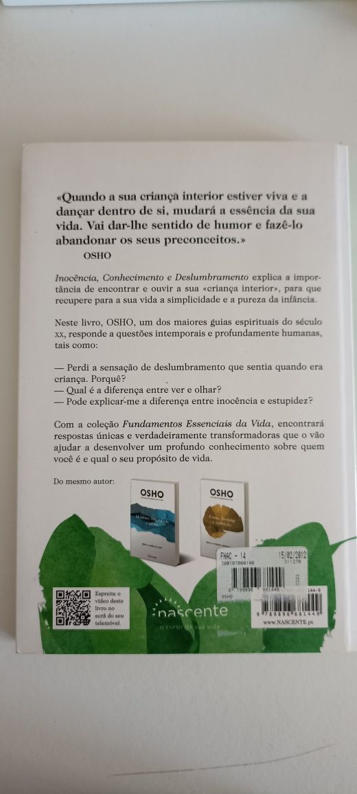Inocência, conhecimento e deslumbramento - Osho
