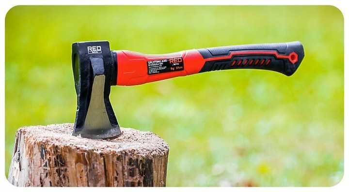 Komplet siekier do łupania 3szt 600/1000/2000g ergonomiczne MOCNE NOWE