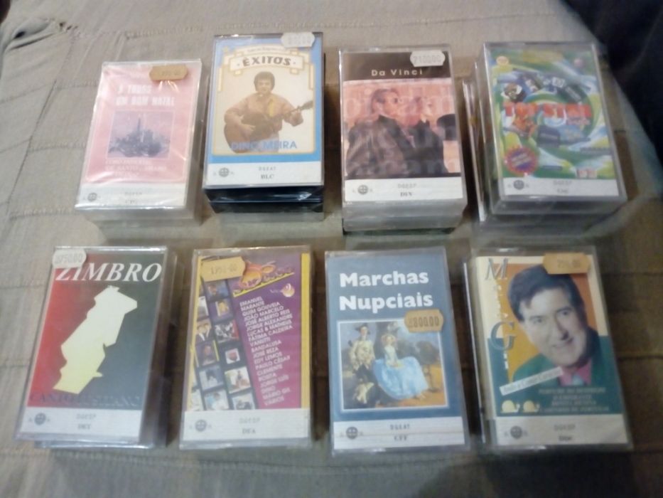 Cassetes Musica Portuguesa/Brasileira/Internacional-diversos titulos