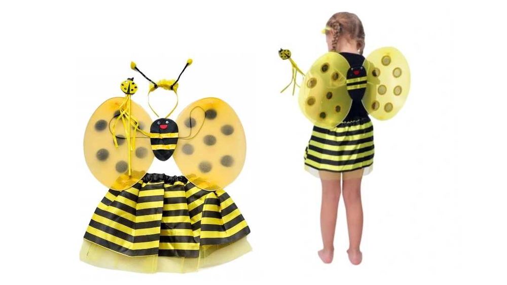 Strój karnawałowy PSZCZÓŁKA kostium przebranie halloween kostium