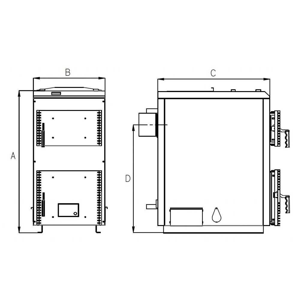 Kocioł do spalania drewna Feniks AGRO 20kW ECODESIGN 5 Klasa Lista ZUM