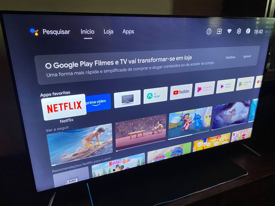 Televisão 55 polegadas NEGOCIÁVEL