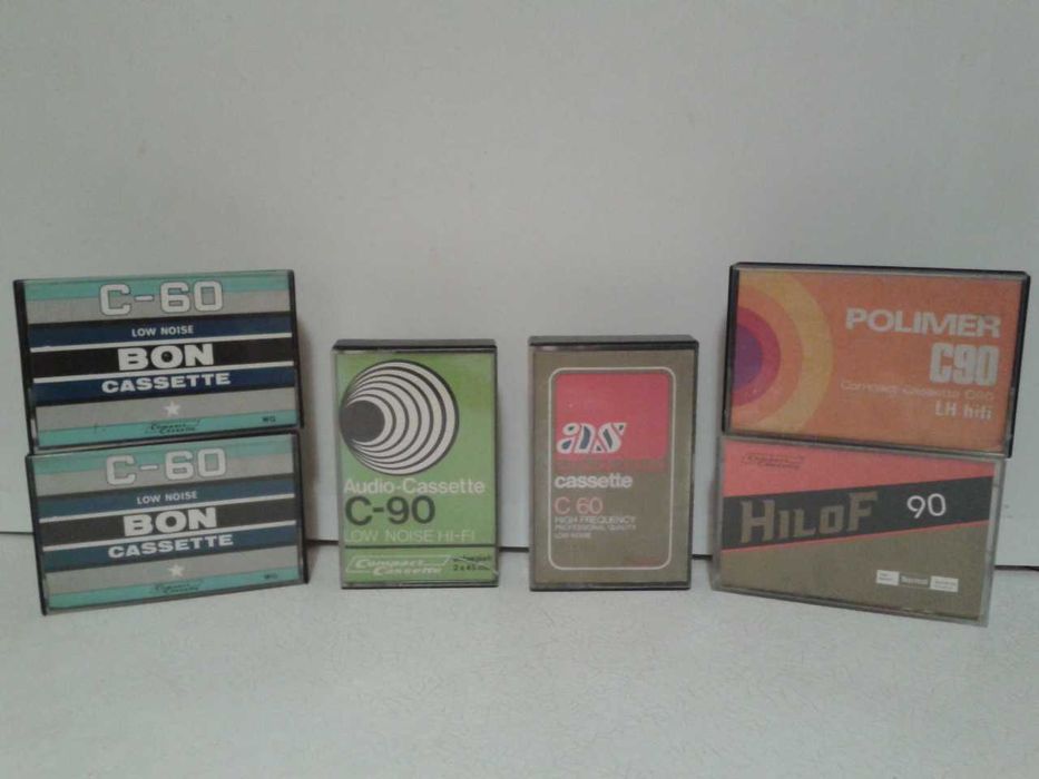 Аудиокассеты Polimer, Hiloff, Bon, Audio, Sound