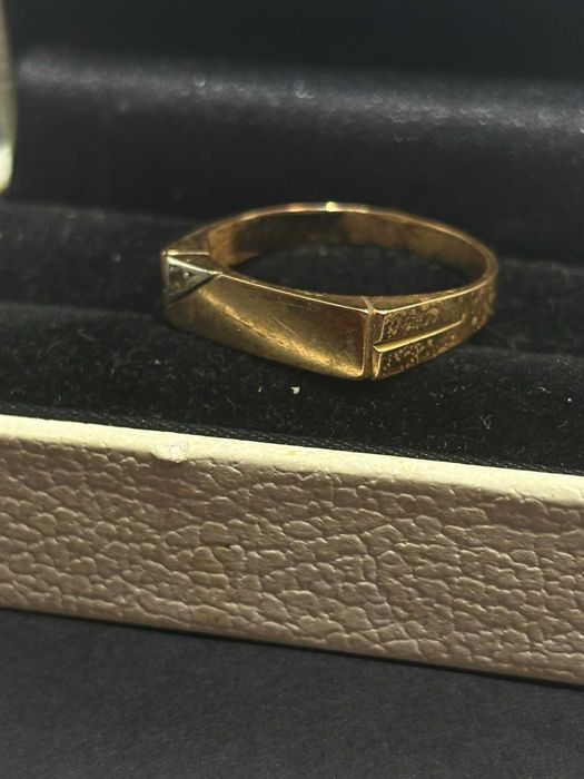 ZŁOTO - Pierścionek sygnet 585/6,5g R31