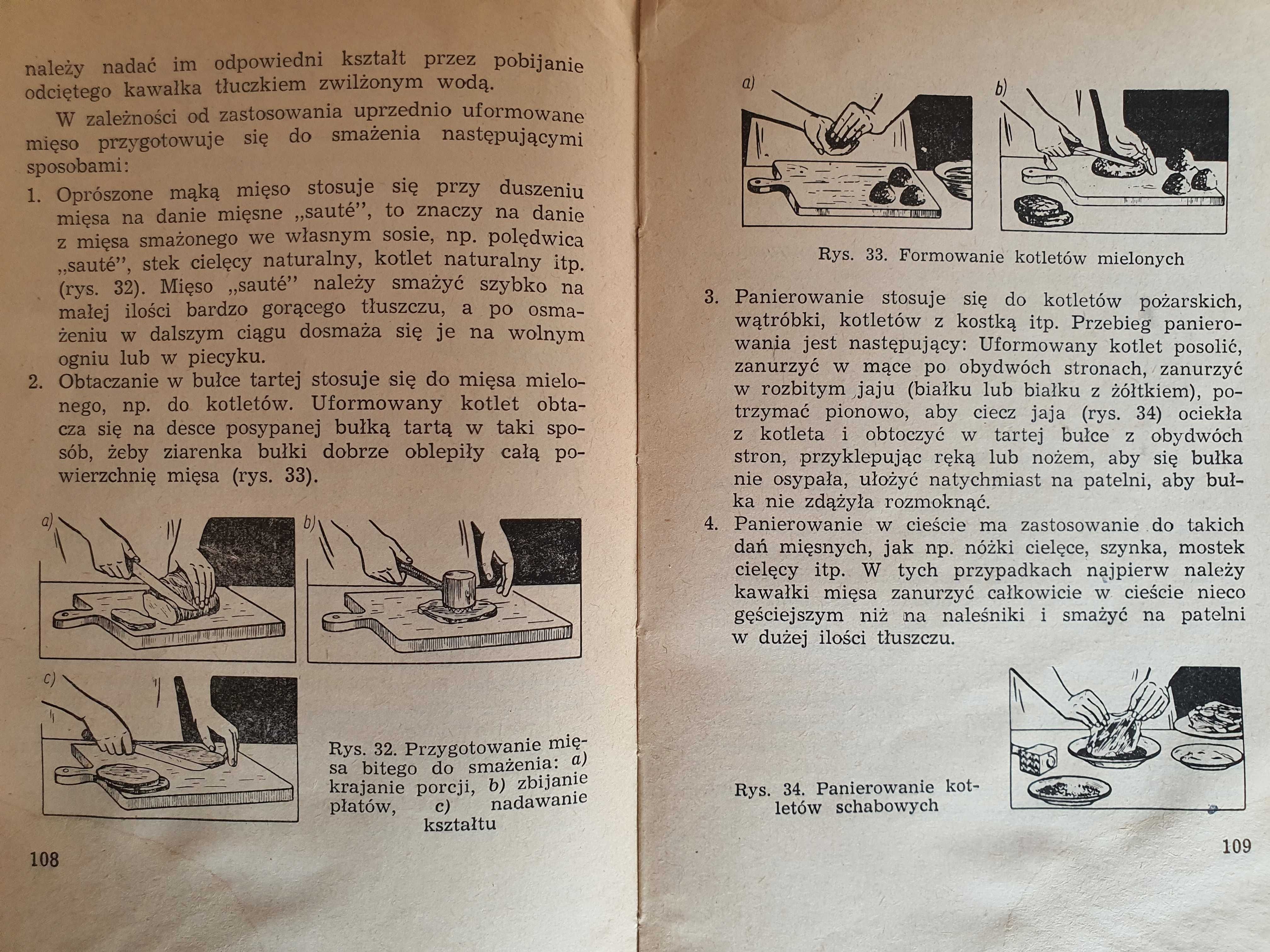 Zajęcia w gospodarstwie domowym dla dziewcząt 1963 r. J. Przeradowski