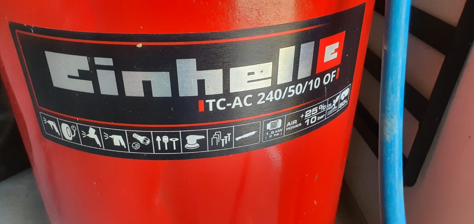 Kompresor pionowy Einhell TC-AC 240/50/10 OF