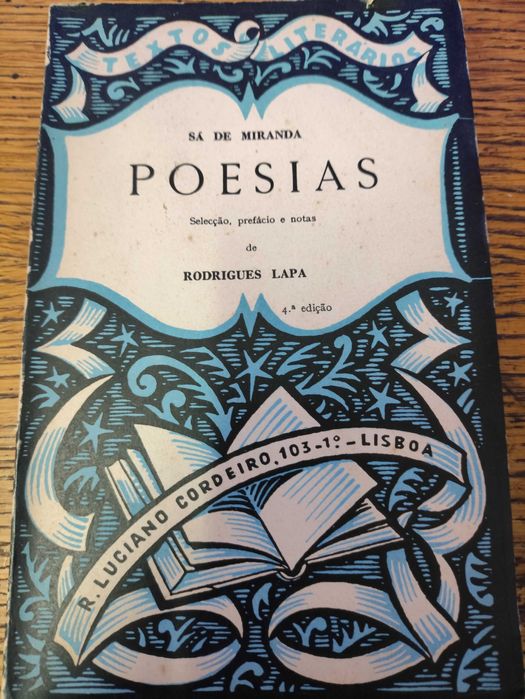 4 Livros Antigos Clássicos Portugueses Trechos escolhidos