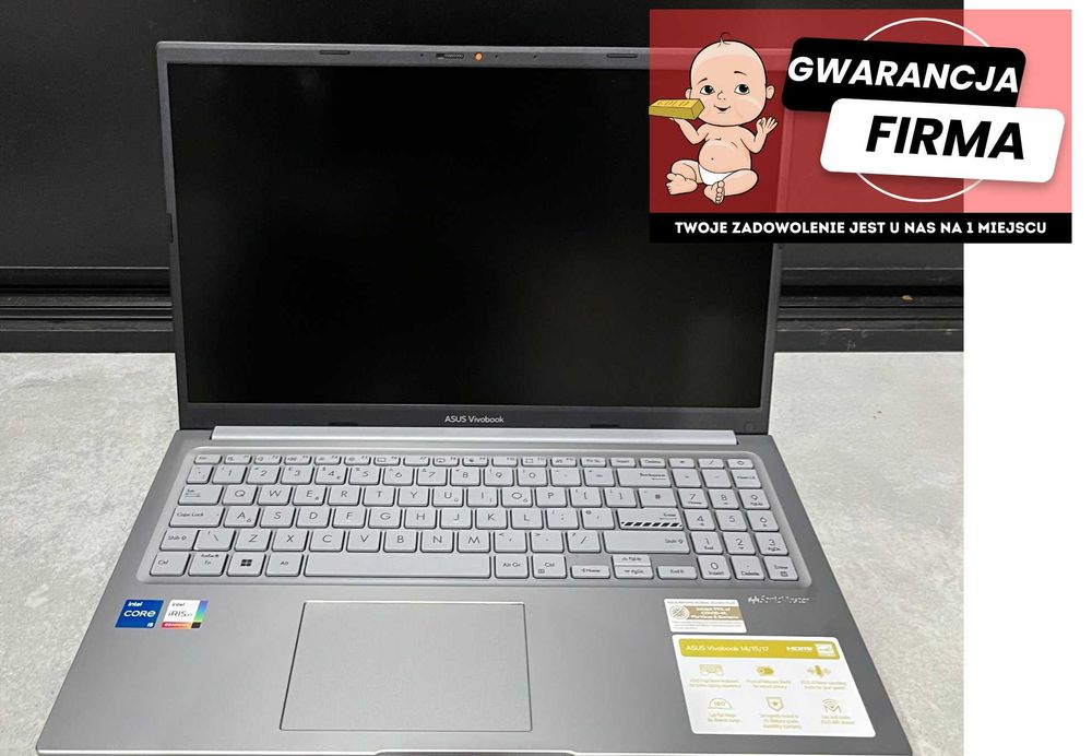 ASUS Vivobook 15 X1504VA | Używany | Sprawny | I5 | 512 GB SSD |
