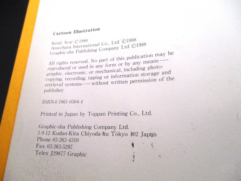 Livro Cartoon Illustration for Artists and Designers Kenji Arai