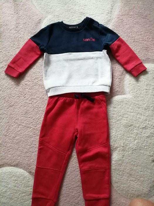 Ciepły dres 86/92