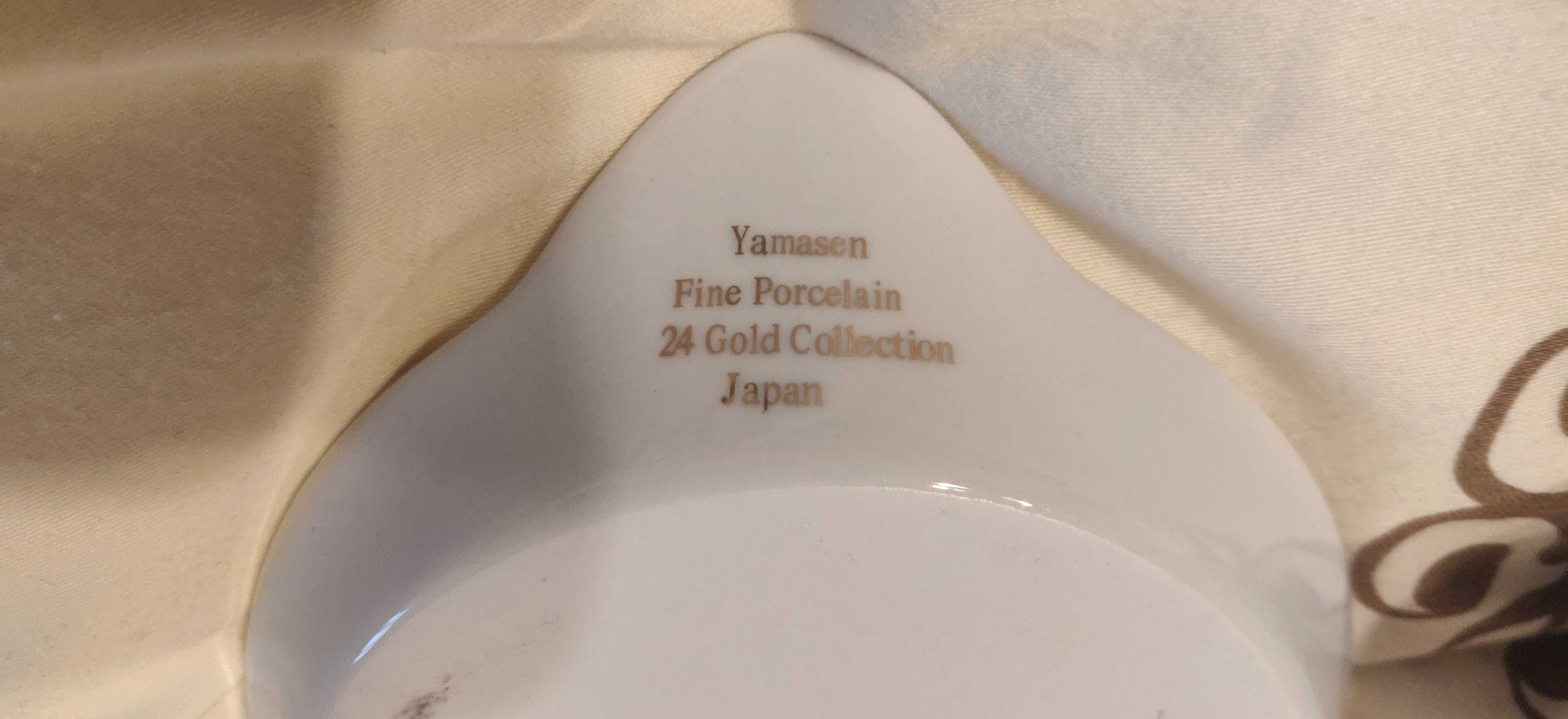 Maselniczka Yamasen Fine Porcelain 24 Gold Collect LUBLIN