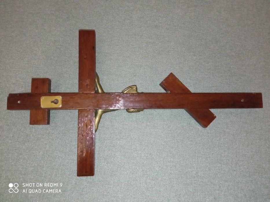 Распятие крест латунь литье