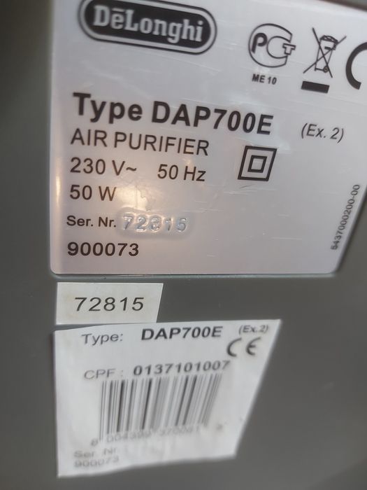 Ионизатор воздуха  на вентиляторе,Delonghi