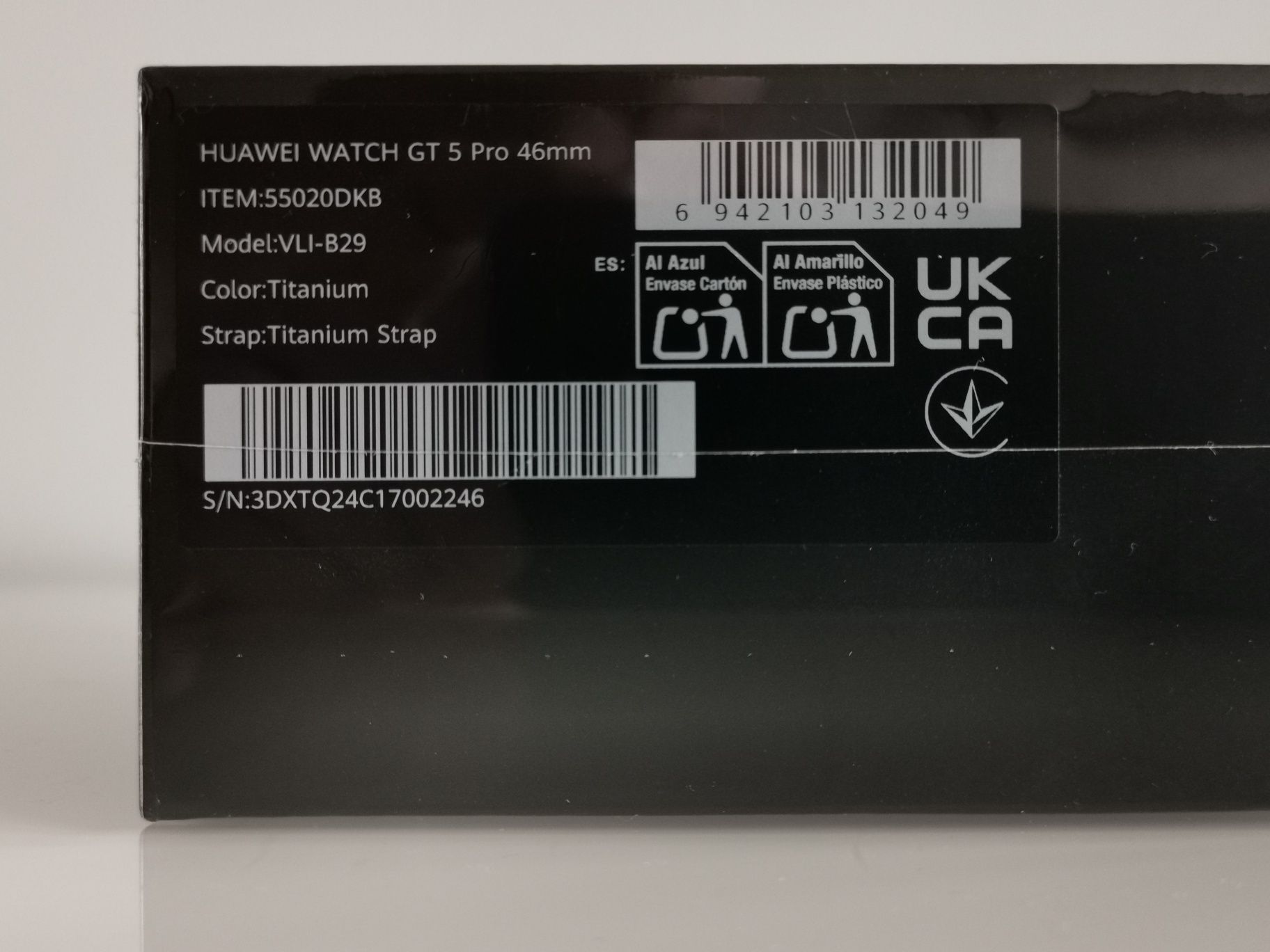 Smartwatch Huawei Watch GT 5 Pro Elite Titanium
